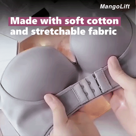 Mangolift's signature Push-Up bra is made of a proprietary cotton and nylon blend, the most comfortable fabric combination we've ever tested! Feels soft and smooth against your skin without unwanted straps or underwire.